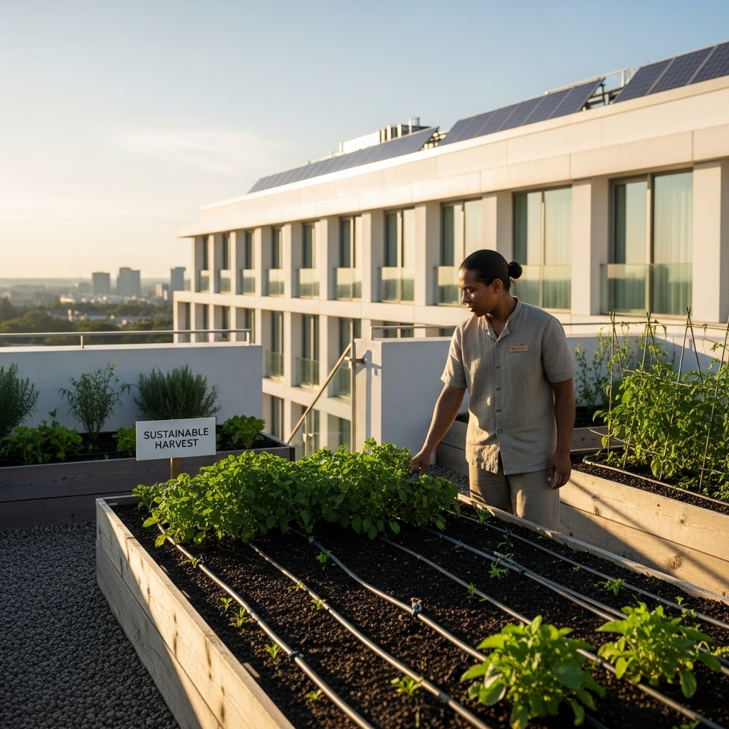 Eco-friendly hotel practices