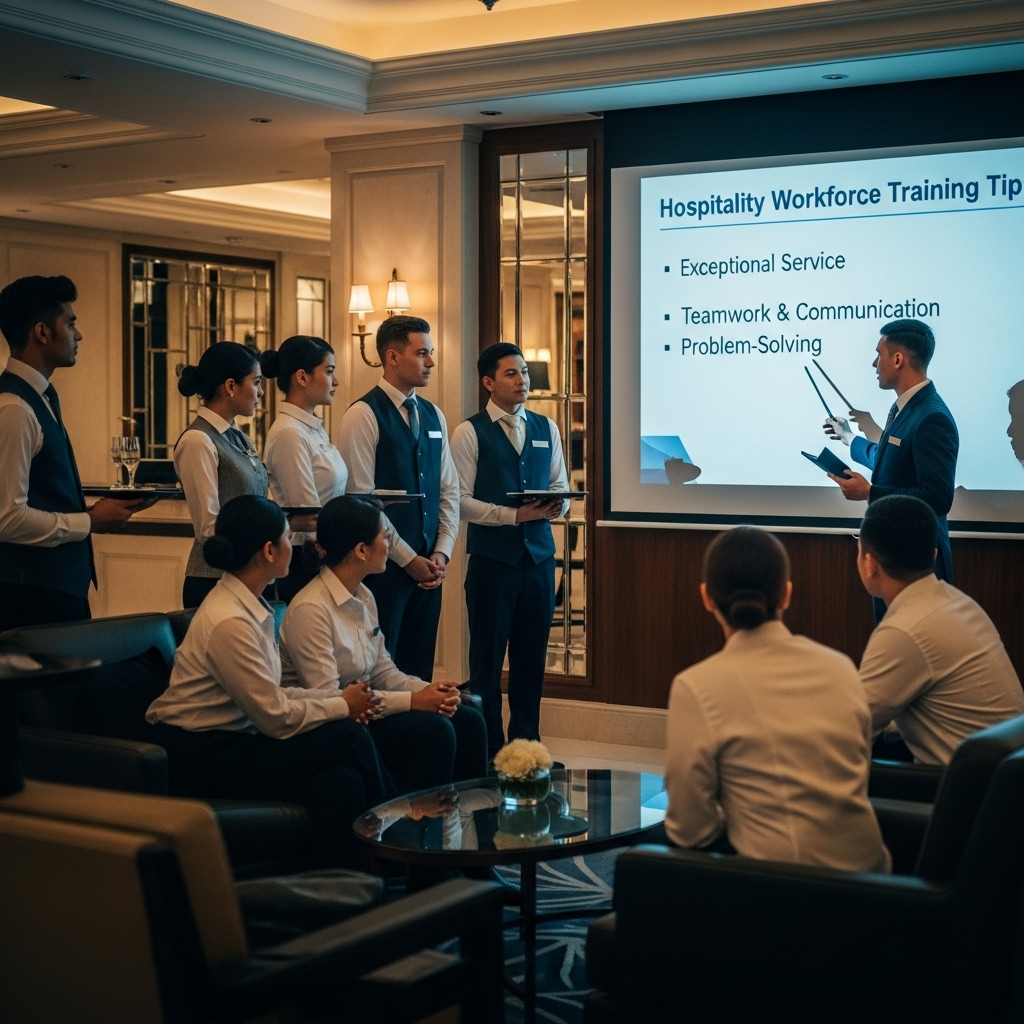 Hospitality workforce training tips