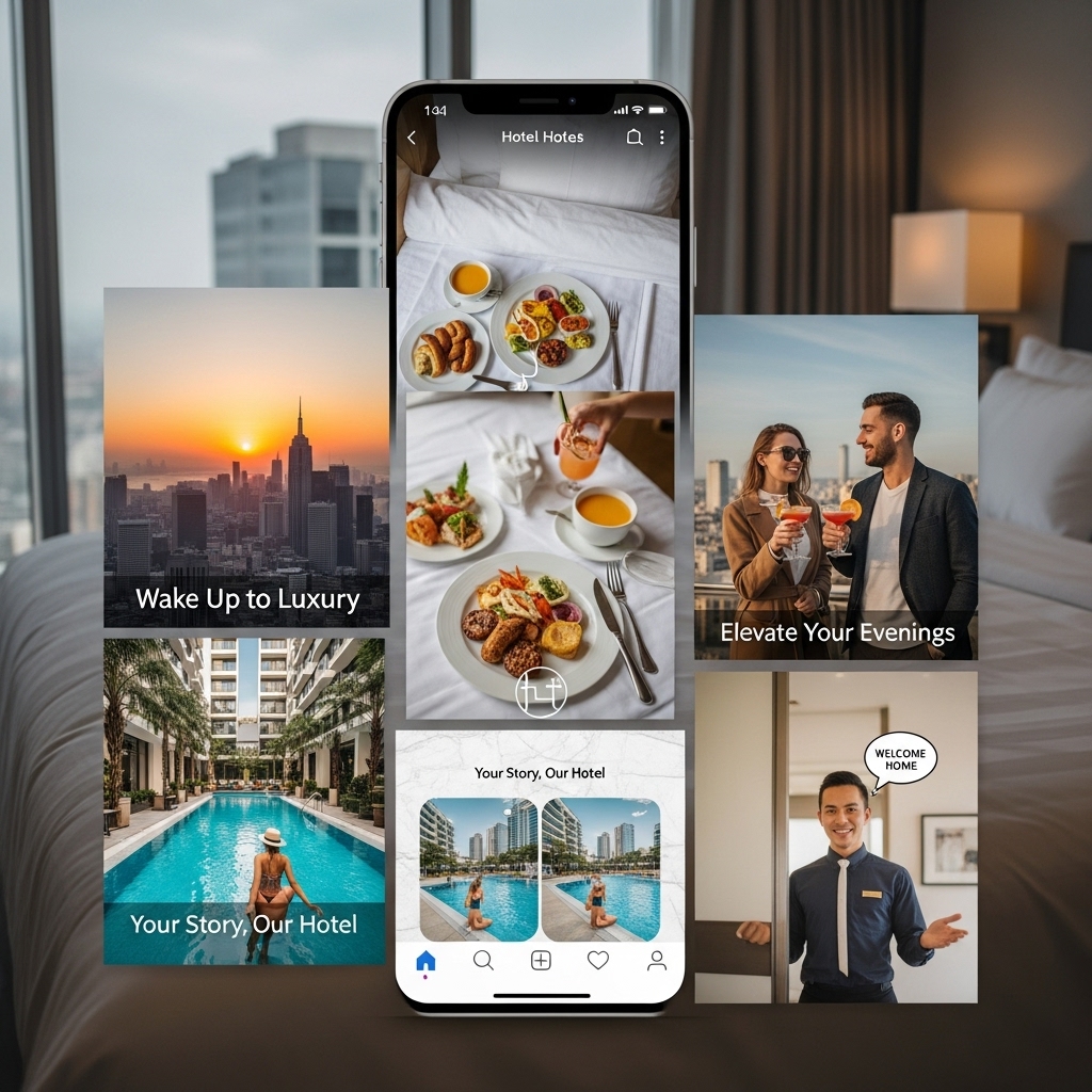 Social media content ideas for hotels