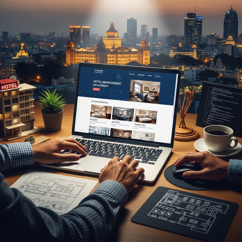hotel management website development bangalore